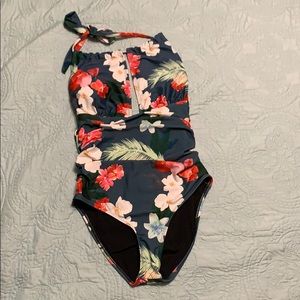 Floral One Piece Swimsuit